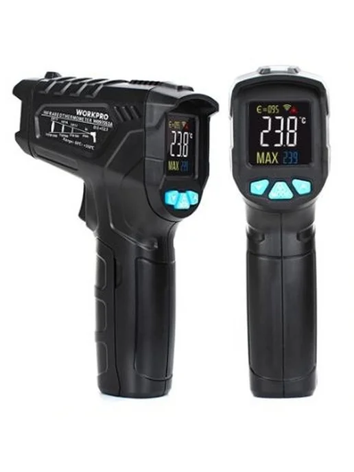 Пирометр IR01A от -50°C до 380°C DS 12 1 EMS 0 1-1 0, черный