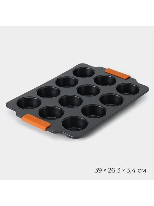bitzapchasti Противень для духовки 39х26,3 х 3см, 39x26.3x3 см, фото 7