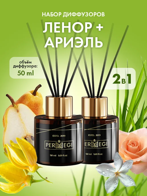 Диффузор для дома с палочками ароматизатор Permegi
