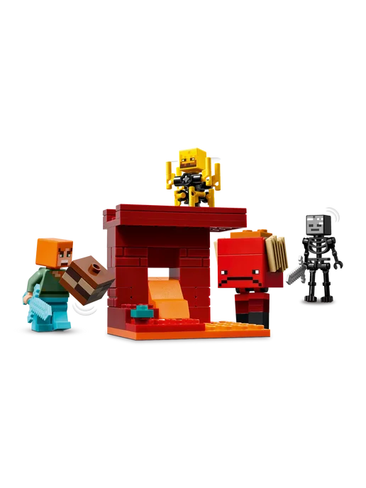 LEGO Minecraft Битва на Нижнем мосту 21266, красный, фото 3