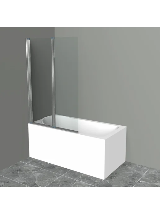 BelBagno Шторка на ванну Uno V-2-110 150-C-Cr, вариант, фото 2