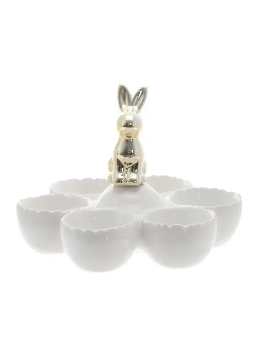 Decor Point Подставка пасхальная, для яиц, сервировка на кухню, белый, фото 2