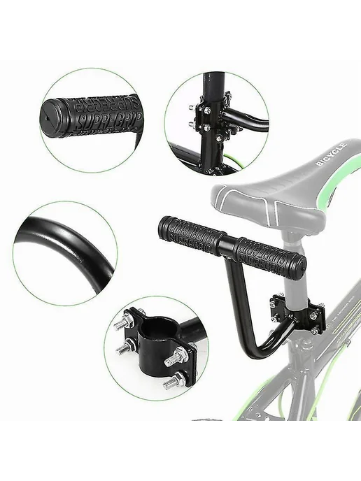 Детское велосипедное сиденье со спинкой Цв Handle Grip, вариант, фото 2