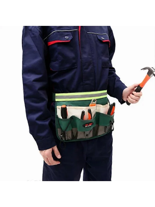 Садовый пояс Мимико с 7 карманами Р style 2 Цв green, зеленый, фото 4