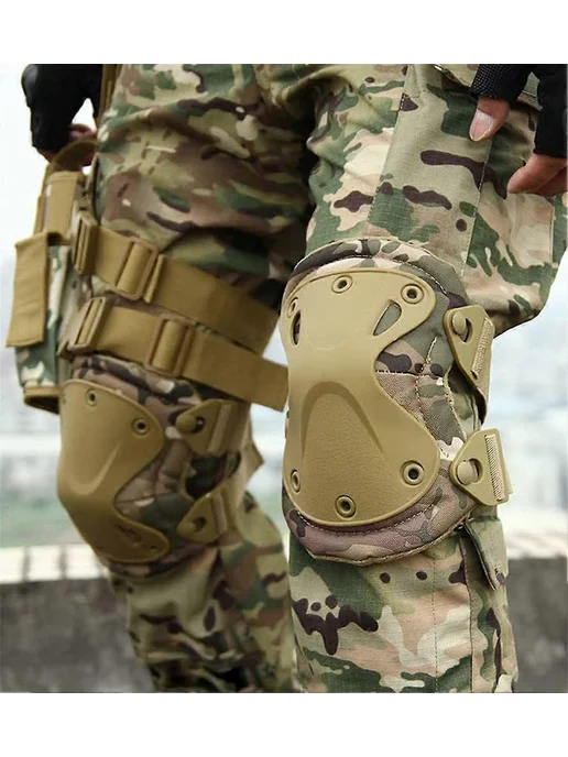 Тактические наколенники и Р. L Цв. Khaki Gloves, вариант, фото 3