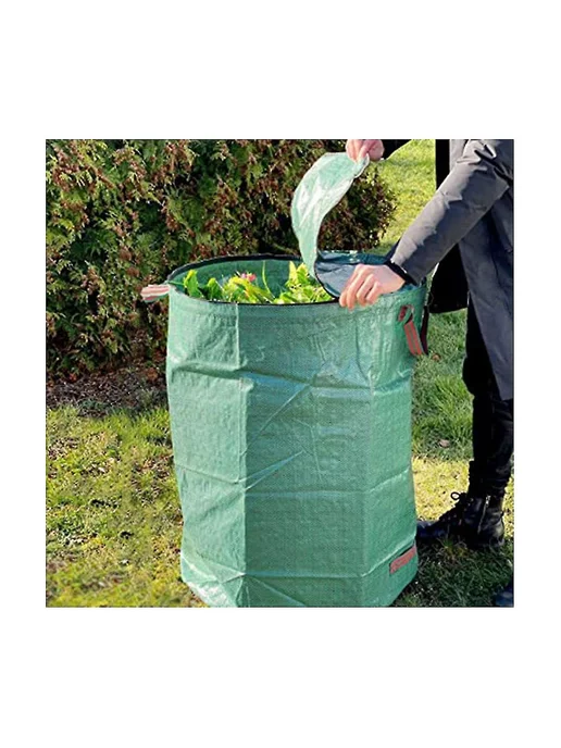 Универсальный садовый мешок 300л складной, 300 л, фото 3