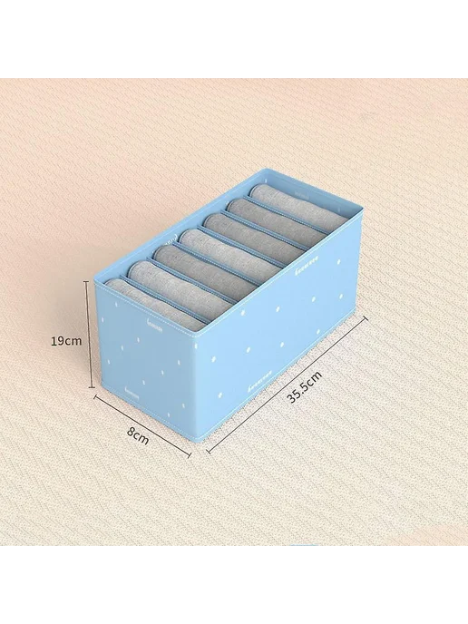 Органайзер для джинсов и брюк Р S Цв Blue, синий, фото 3