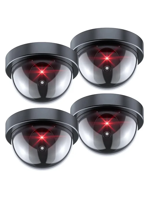 Фальшивые камеры с LED 4 шт, 4 шт