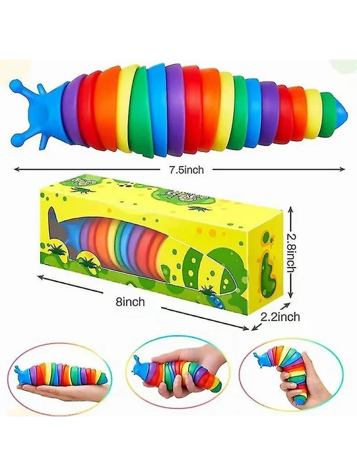 Игрушка-антистресс Slinky для всех Р. 1ПЦ Цв. цветной рандом, вариант