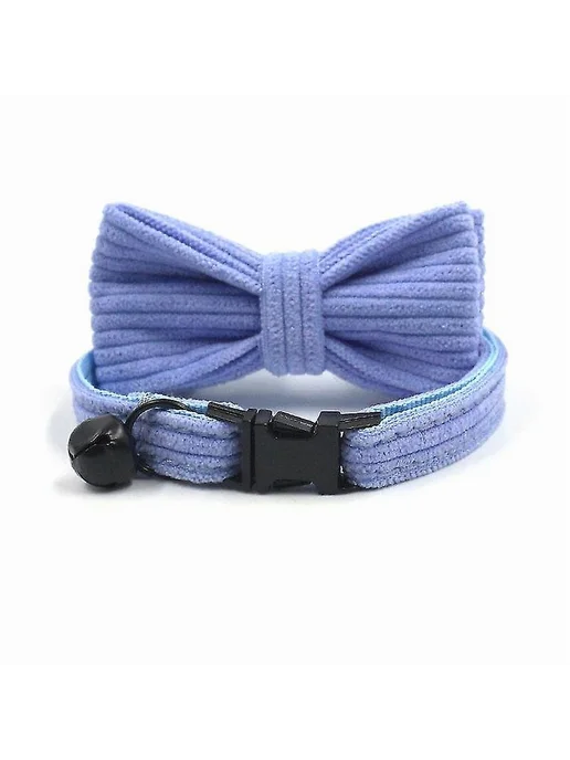 Кошачий воротник фиолетовый Р. S Цв. Purple silver buckle, серебристый, фото 5
