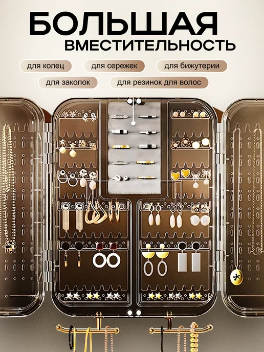 Плюмс Настенный органайзер для ювелирных украшений и бижутерии, вариант, фото 2