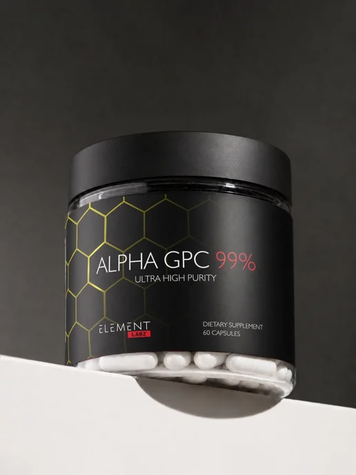 Element Labz Alpha GPC 99% Альфа ГФХ 400мг, 60 капсул, вариант
