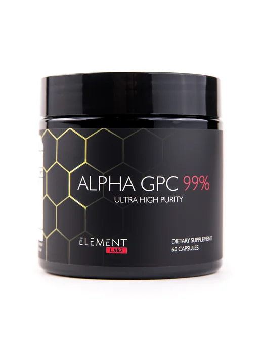 Element Labz Alpha GPC 99% Альфа ГФХ 400мг, 60 капсул, вариант, фото 3