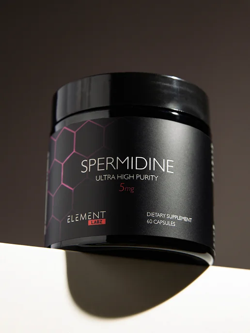 Element Labz Спермидин (Spermidine) 5 мг, 60 капсул, антиоксидант, 200 мл, фото 6