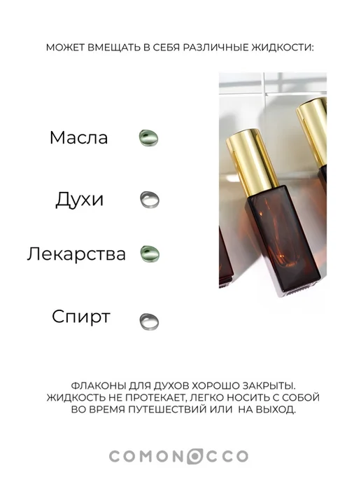 Атомайзер флакон для духов, желтый, фото 3