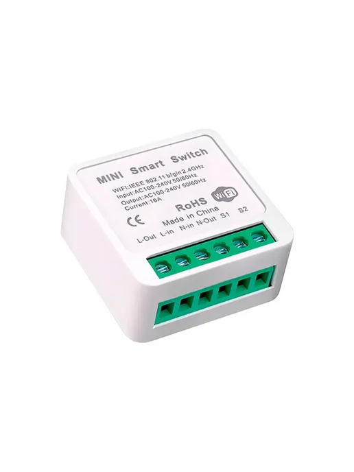 CARCAM Умное реле Tuya Smart Switch 16A Mini Switch TDQ, вариант