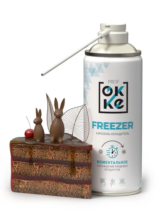 OKKE PROF Охладитель фризер кондитерский FREEZER 520 мл, 520 мл