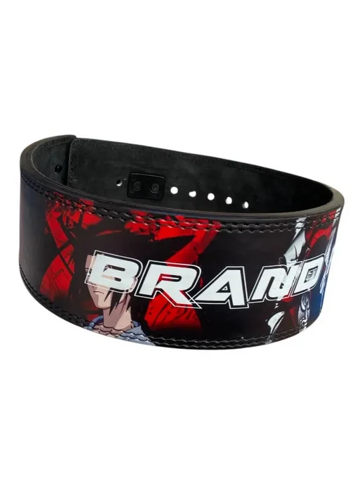 Sandra Shop Пояс для пауэрлифтинга Anime edition Sasuke, красный