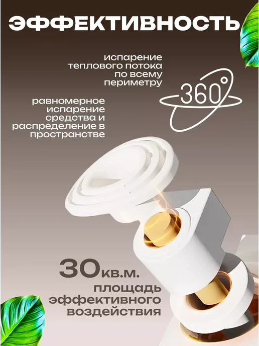 Фумигатор от комаров и мух с жидкостью умный Qualitell, белый, фото 7