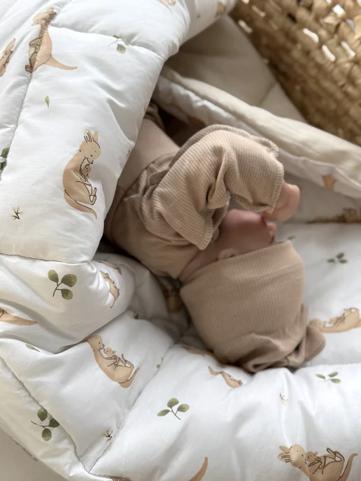 GBkids Одеяло детское для новорожденных, белый