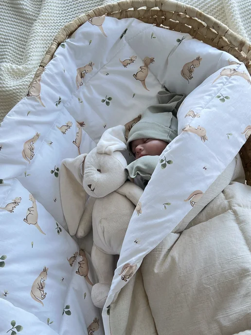 GBkids Одеяло детское для новорожденных, белый, фото 3