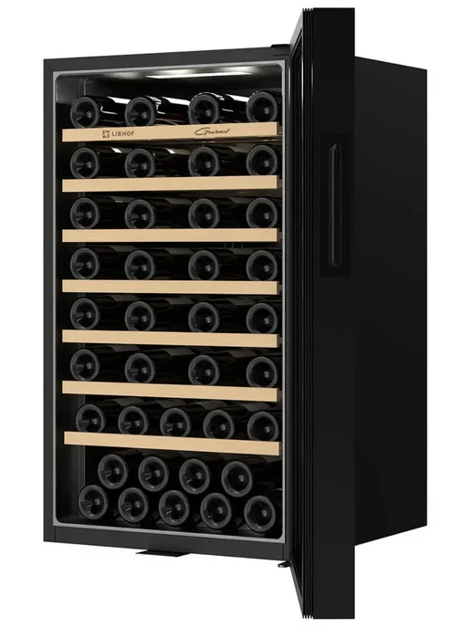 Libhof Винный шкаф GM-56 black, черный, фото 3