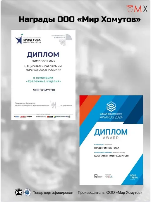 МИР ХОМУТОВ Хомут проволочный СПИРО 89 мм, 10шт МХ, 10 шт, фото 6