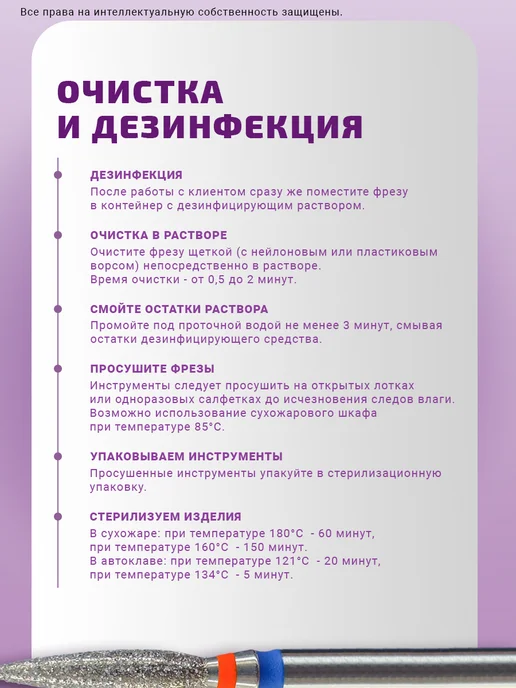 КМИЗ Фреза алмазная пламя ФАП-2,3П-10 М-С twin, 10 м, фото 7
