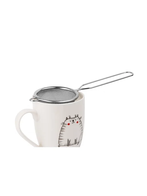 PERFECTO LINEA Ситечко с ручкой из нерж.стали, диам.7см, серый, фото 2