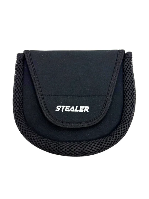 Чехол для катушки STEALER Neoprene Reel Bag Medium, черный, фото 2