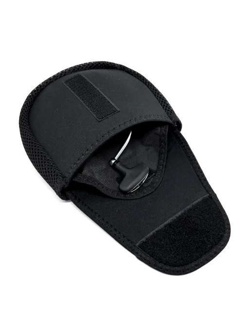 Чехол для катушки STEALER Neoprene Reel Bag Medium, черный, фото 4