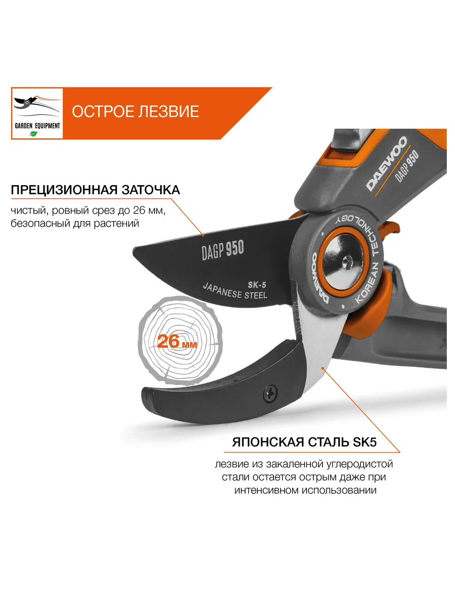 DAGP 950 Секатор контактный (26 мм)