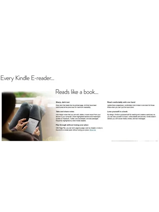 Amazon Восстановленная Электронная книга Kindle 8gen, 4Gb, 6", 4 ГБ, фото 5