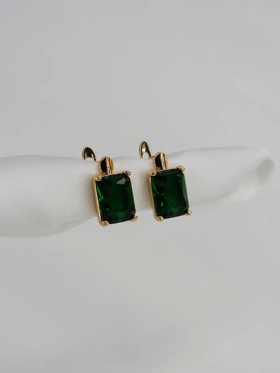 Серьги классические повседневные, 1,2 см.
