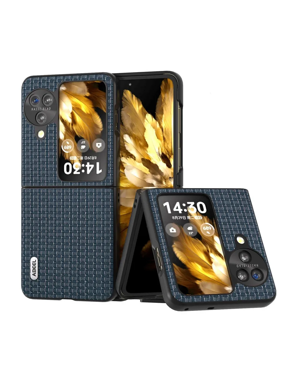 Чехол Abeel для Oppo Find N3 Flip Цв Royal Blue