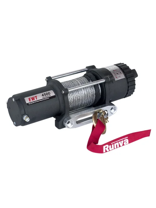 Runva Лебёдка электрическая 12V 4500 lbs 2041 кг (синтетика), 2041 кг, фото 2
