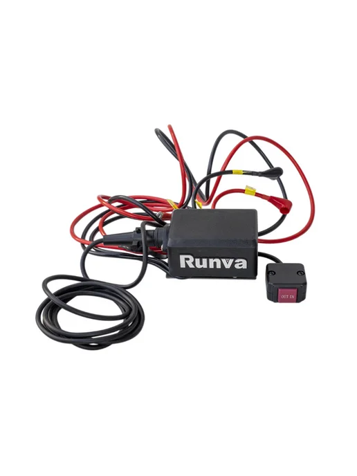 Runva Лебёдка электрическая 12V 4500 lbs 2041 кг (синтетика), 2041 кг, фото 5