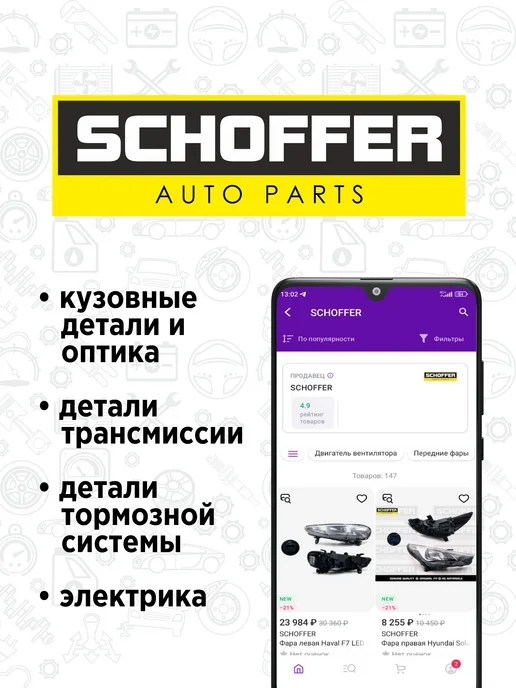 SCHOFFER Мотор отопителя Hyundai Elantra, Sonata, Kia Ceed, Sportage, вариант, фото 5
