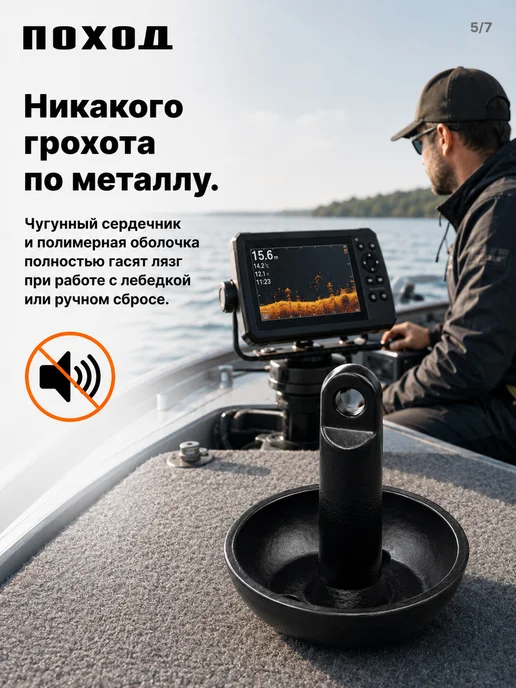 поход Якорь гриб круглый в лодку, 5.4 кг, 5,4 кг, фото 5