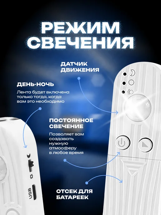 KUMPFORT Светодиодная лента на батарейках 5 метров, 5 м, фото 2