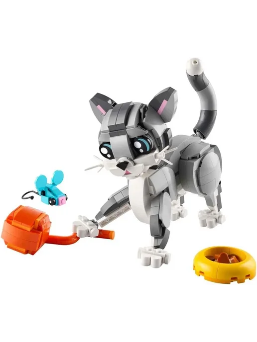 LEGO Конструктор Игривый котенок 3в1 31163, вариант, фото 2