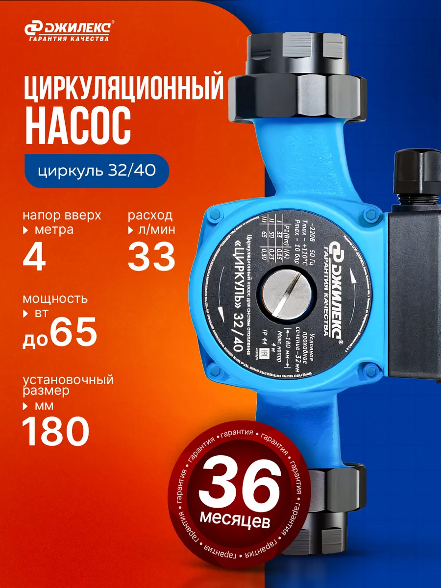 Циркуляционный насос Циркуль 32/40