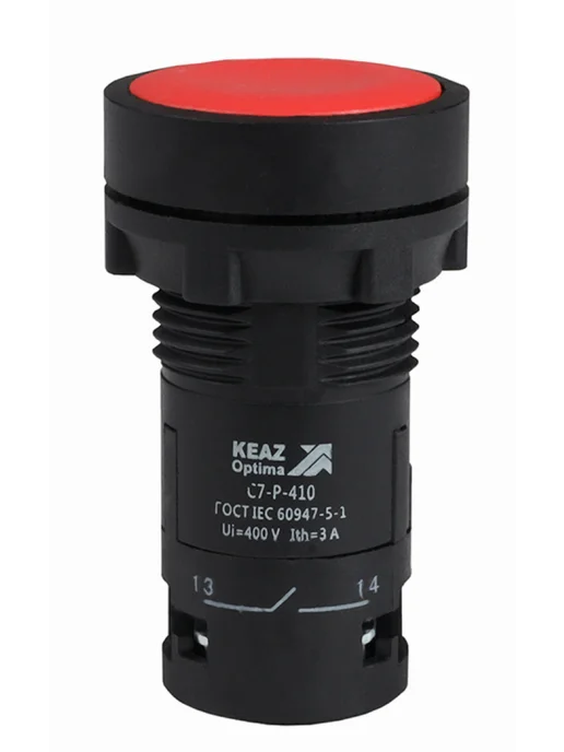 КЭАЗ Кнопка управления OptiSignal D22 C7-P-410 IP40 362033, вариант