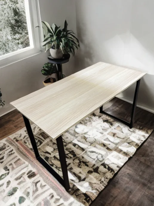 Столешница для стола 120*60 дуб дымчатый, 120x60, фото 5