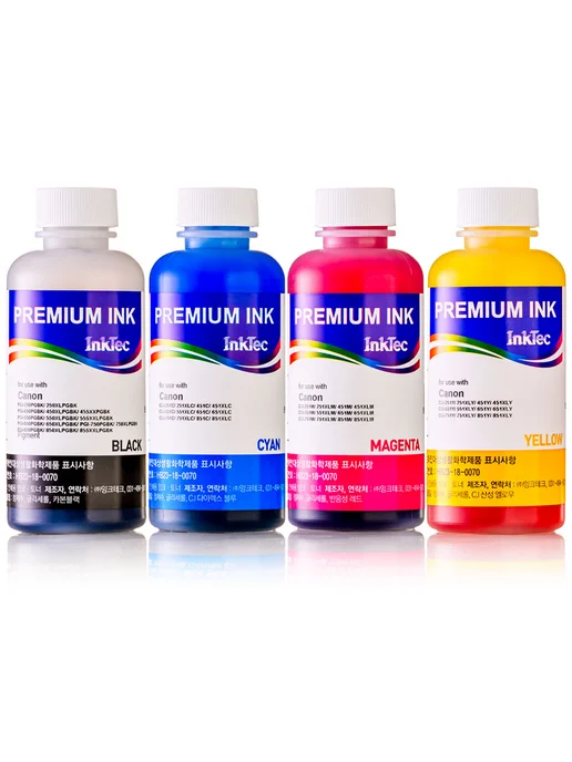 Inktec Чернила, краска для заправки принтера Canon PG-560, CL-561, черный