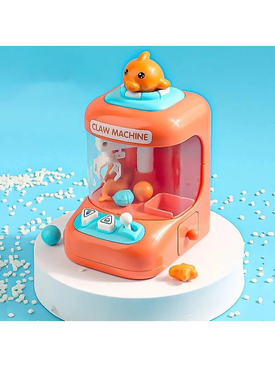 Мини кран-машина с дельфином/Р.:orange|Цв.:orange|