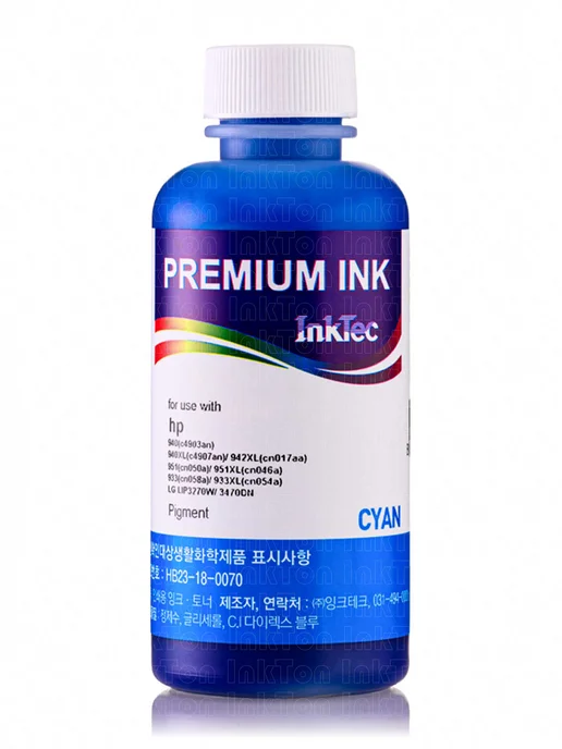 Inktec Чернила, краска для заправки картриджей HP 912, 917XL, черный, фото 3