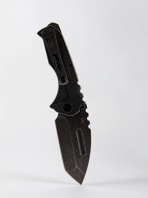 Steel Collection Нож складной туристический тактический карманный, черный, фото 2