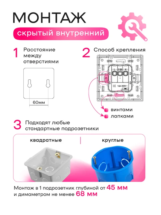 ALEV Розетка внутренняя четверная Оптима с заземлением белая, черный, фото 5