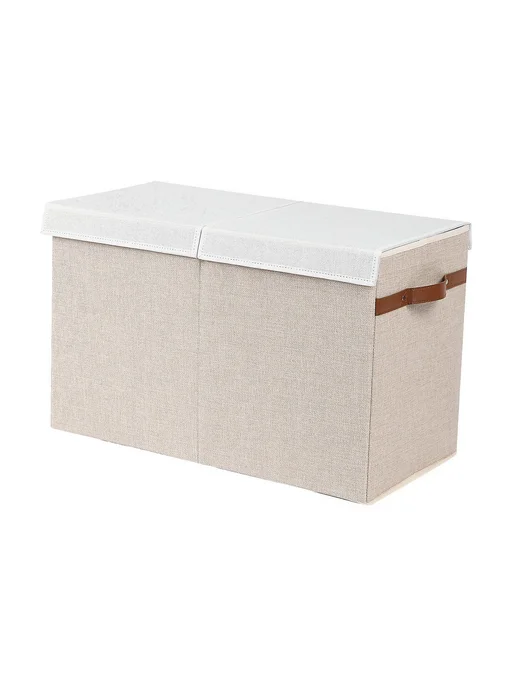 Коробка для игрушек серого цвета Р as described Цв Beige, серый